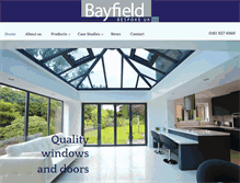 Tablet Screenshot of bayfieldbespoke.co.uk